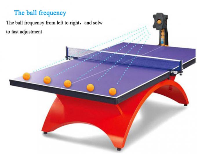 Professional Automatic Cycle Table Tennis Serving Machine Floor Type Robot