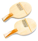 Long Handle Wooden Custom Ping Pong Bats , Table Tennis Bats For Exercise