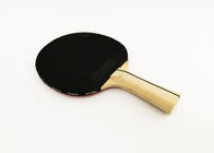 Beginner Playing Table Tennis Bats Long White Handle Double Pimple Out Rubber