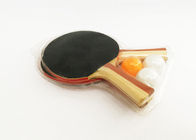Play Table Tennis Set Double Reverse Rubber With Yellow Sponge for Family Beginner
