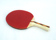 Sports Equipment Table Tennis Paddles Linden Plywood With Long Coloured Handle