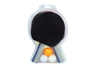 Poplar Wood Small Table Tennis Set Reversed Rubber Orange Sponge For Beginner