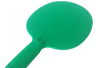 Green Outdoor Table Tennis Racket Plastic Weather Shock Resistant For Children Practice Training