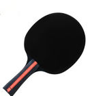 5 Layer Black Plywood Table Tennis Racket Set Straight Handle