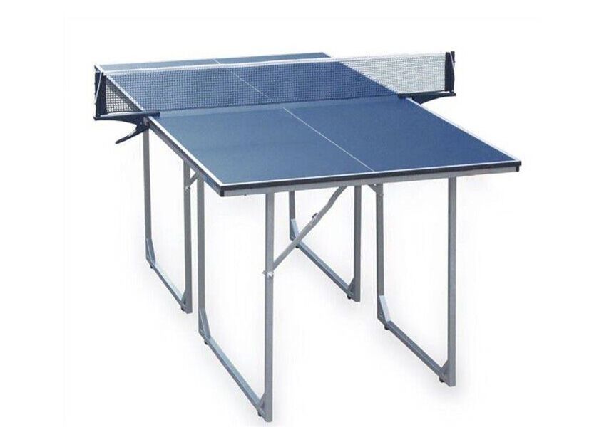 V-SIX Junior Table Tennis Table Easy Install Small Size 182* 91*76 Cm With Post / Net