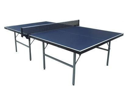 Foldable Portable Table Tennis Table Full Size Steel Material With 18 Mm Table Top