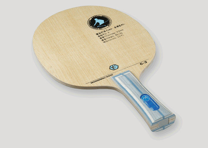 High Stability 5 PLY C-3 Table Tennis Blade 6.6mm Thickness Custom Ping Pong Bats