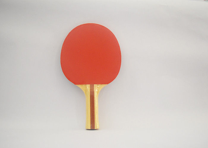 Standard Universal Table Tennis Rackets With Two Types Wood Stripes Handle