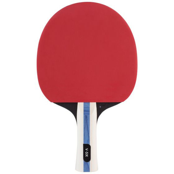 Allround One Star Ping Pong Paddle Blue Natural Handle / Table Tennis Bats