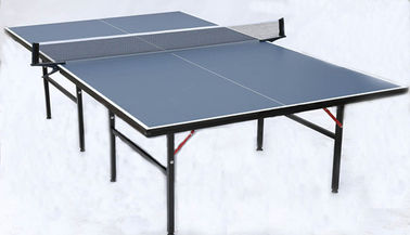 Foldable Portable Table Tennis Table , Full Size Ping Pong Table For Recreation