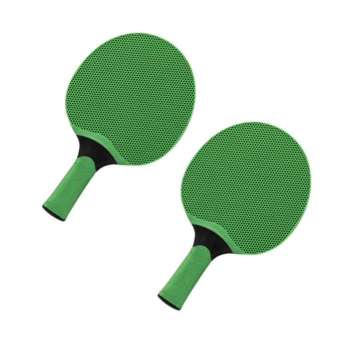 Rubber Ping Pong Racket Waterproof Pimple Straight Handle