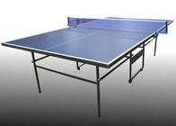 MDF Top 12 Mm Ping Pong Table , Rollaway Table Tennis Table for Indoor Recreation