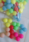 Colored Ping Pong Balls 40mm Celluloid , Standard Ping Pong Set For Children Fun