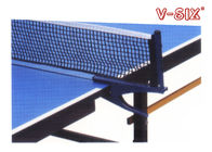Folding Table Tennis Equipment , Blue / Black Ping Pong Table Set For Play