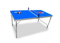 Indoor Outdoor Junior Table Tennis Table Easy Folding Portable Aluminum Table for Family