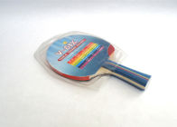 Color Handle Table Tennis Bats Reverse Rubber Orange Sponge Blister Packing