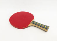 Double Revert Rubber Table Tennis Rackets With Higher Density Yellow Sponge 1.5mm