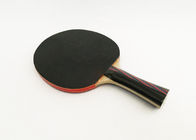 6mm Table Tennis Bats Linden Wood, Orange Sponge 1.8mm Color Handle PingPong Paddles