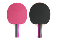 Fashion Color Reverse Rubber Color Handle Ping Pong Paddles For Attack Play