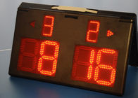 Black Digital LED Tabletop Electronic Scoreboard For Scoring Pingpong