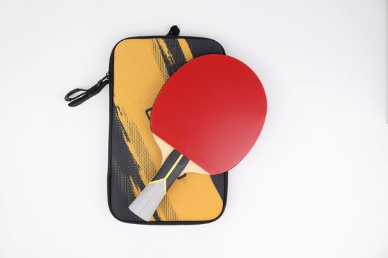 5 Plies Natural Wood Table Tennis Rackets Featuring Double Reverse Rubber And Pure Wood Paddle For Professional Matches