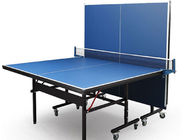 Professional MDF Indoor Table Tennis Table With Wheel Easy Install