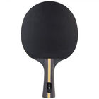 Attacking Spin Ping Pong Paddle 3 Star Yellow Black Handle For Player Offensive
