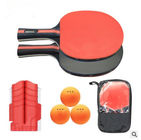 280*180*100mm Table Tennis Set ABS Balls 1.8mm Reverse Rubber