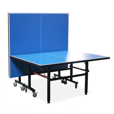 OEM Outdoor Table Tennis Table SMC Top Board Folding Movable Blue Easy Assemble