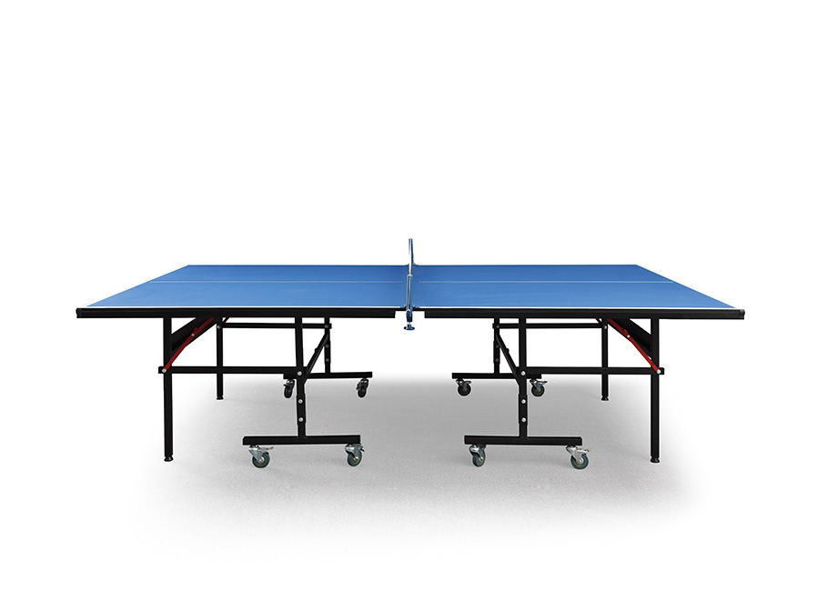 Strong Construction Indoor Table Tennis Table Movable With 18mm Table Top
