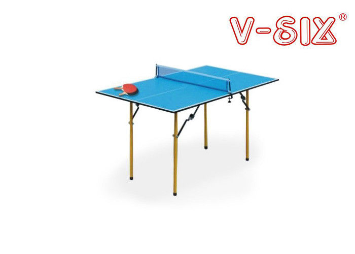 Different Color  Kids Table Tennis Table Smaller Size Foldable Easy Install