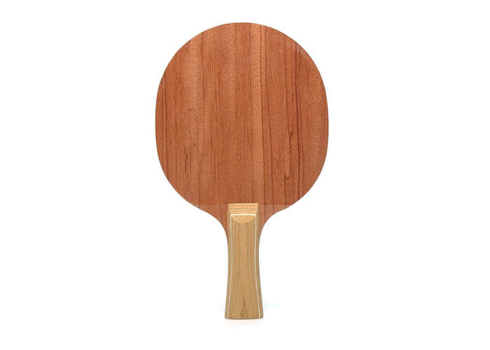 Rose Purewood 7 Layers Table Tennis Blade Long Handle Easy Control / Loop For Play