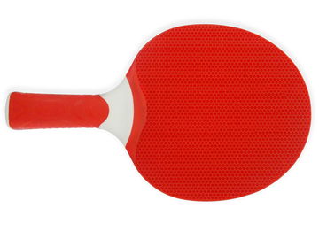 Outdoor Table Tennis Bats Weather / Shock Resistant No Sponge For Recreation