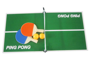 Easily Stored Kids Table Tennis Table 60 X 40 X 15 Cm Size For Family Entertainment