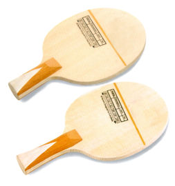 Long Handle Wooden Custom Ping Pong Bats , Table Tennis Bats For Exercise