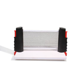 High Class Ping Pong Table Net PE Plastic Material Three Colors With Elastic System