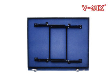 Economic Foldable Table Tennis Table Blue Color With 20*30 Mm Frame Size