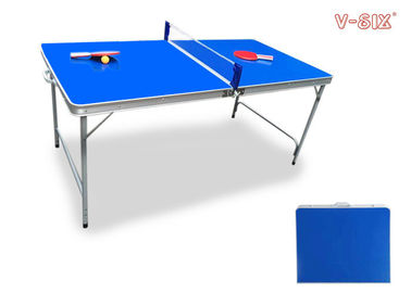 Indoor Outdoor Junior Table Tennis Table Easy Folding Portable Aluminum Table for Family