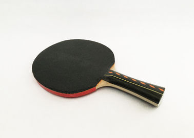 Laminated Color Handle Paddles, Reverse Rubber Sponge Poplar Plywood Rackets