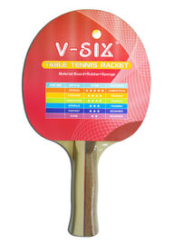 Playing Table Tennis Bats With Higher Density Yellow Sponge 1.5mm Linden Plywood Paddles