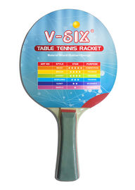 Color Handle Linden Table Tennis Rackets Plywood Linden Standard Size for Playing