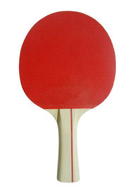 Beginner Playing Table Tennis Bats Long White Handle Double Pimple Out Rubber