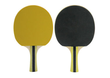 Fashion Color Reverse Rubber Color Handle Ping Pong Paddles For Attack Play