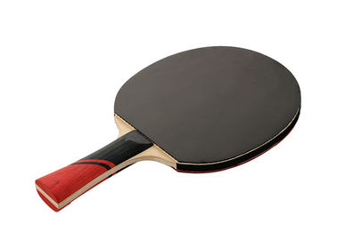 3 Star 7 Layers Blade Solid Wood Reverse Ping Pong Bat Rubber / Sponge More Power