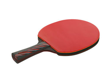 Carbon Fiber 7PLY Table Tennis Bats Pimple In Out Rubber with Sponge Good Elasticity