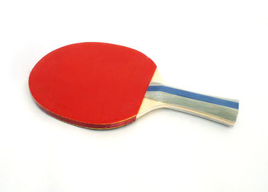 Colour Handle Table Tennis Rackets 6mm Poplar Plywood for fun to play