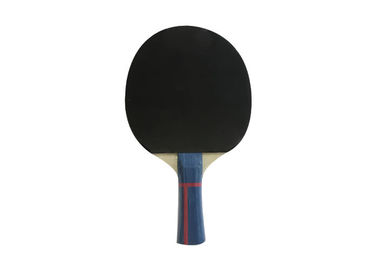 Poplar 6mm plywood Table Tennis Rackets Color Handle with Reversed ITTF Rubber