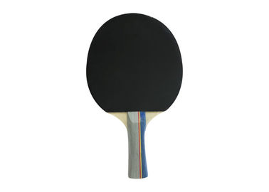 Colour Handle Table Tennis Rackets Double Reverse Rubber with Sponge for Fun to play