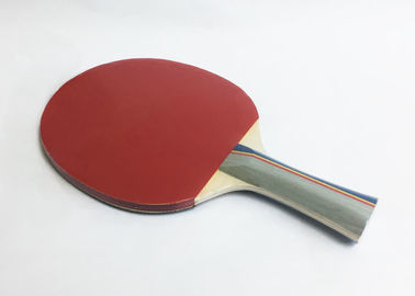 Colour Handle Table Tennis Rackets Double Reverse Rubber with Sponge for Fun to play