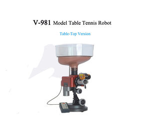 Simple Automatic Table Tennis Robot Black & Red Easy To Carry